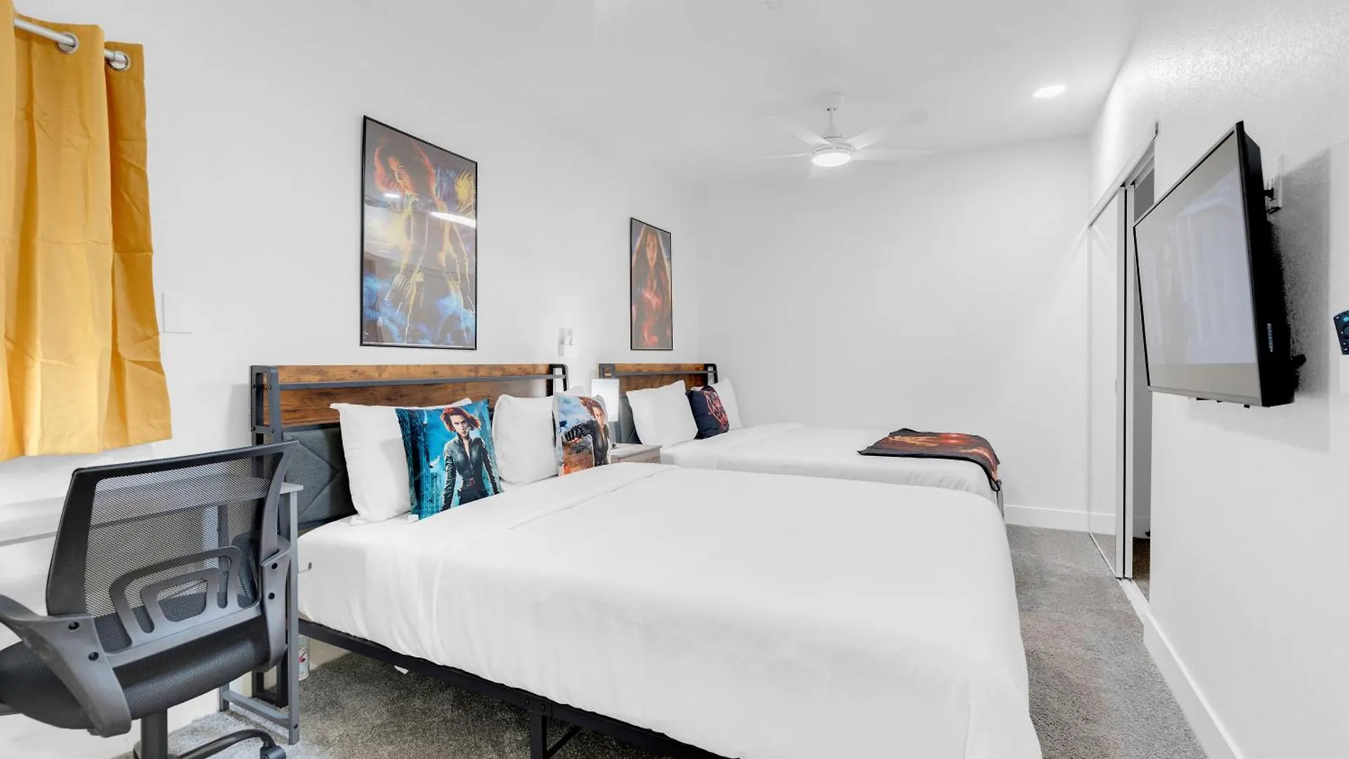 8Br 5Ba Superhero Retreat-King Beds, Bbq, Hammock, Firepit, Minigolf, Workspace Las Vegas