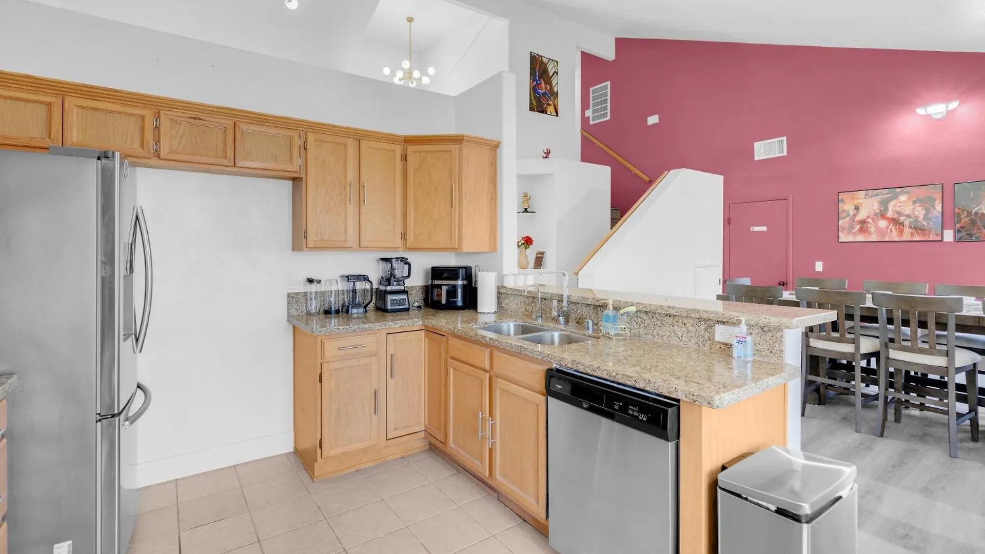 Villa 8Br 5Ba Superhero Retreat-King Beds, Bbq, Hammock, Firepit, Minigolf, Workspace Las Vegas