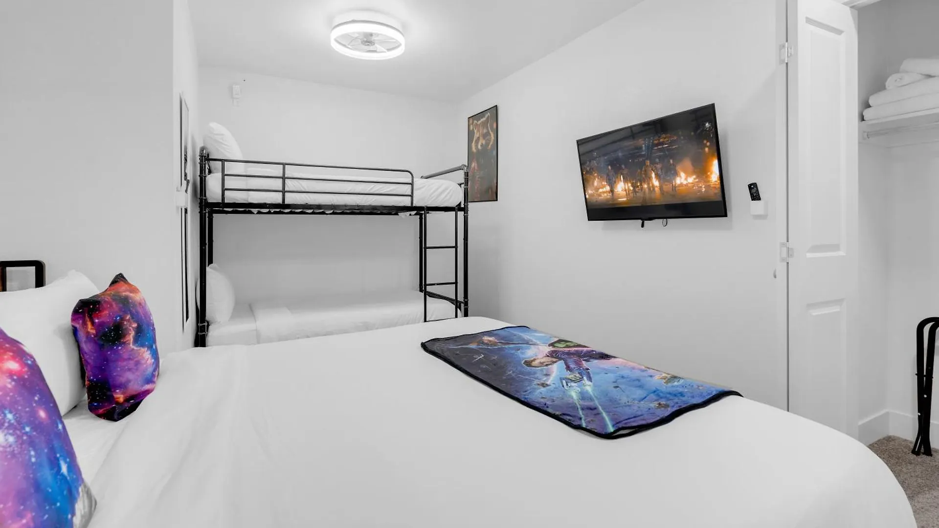 8Br 5Ba Superhero Retreat-King Beds, Bbq, Hammock, Firepit, Minigolf, Workspace Las Vegas